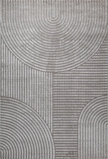 Gulvteppe 160x230 cm Vevd Grå med mønster Elio Nordstrand Home