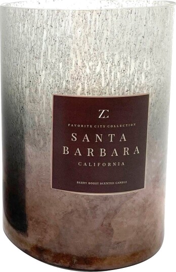 Zelected by Houze Duftlys Santa Barbara Grå