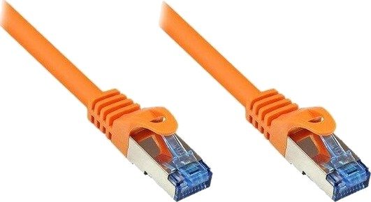 Rns® Patchkabel Mit Rastnasenschutz Cat. 6A S/Ftp Pimf Halogenfrei 500Mhz Orange 1M Good Connections (8060-H010o)