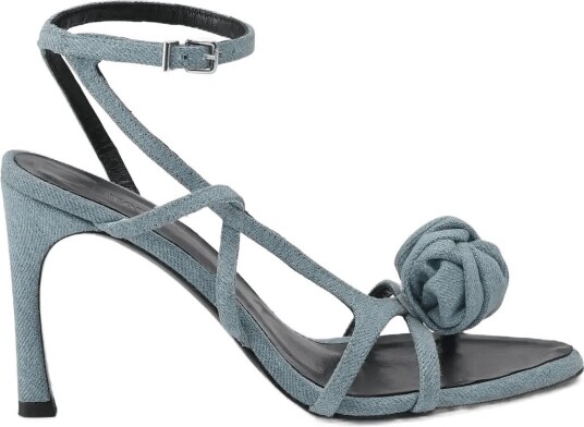 ROTATE Sandal Denim Blue 37 ROTATE Sandal Denim Blue 37