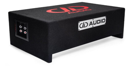 DD Audio LE-DF-SL610 basskasse 10" i kasse 600W RMS 2x2 Ohm