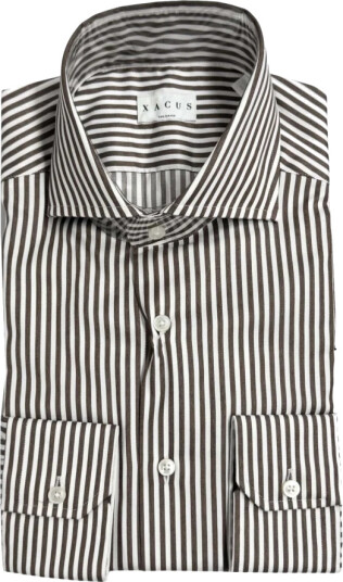 Xacus Herre Skjorter Brun M,