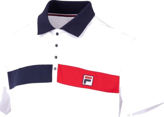 Fila Jayden Polo T-skjorte Herre Hvit L