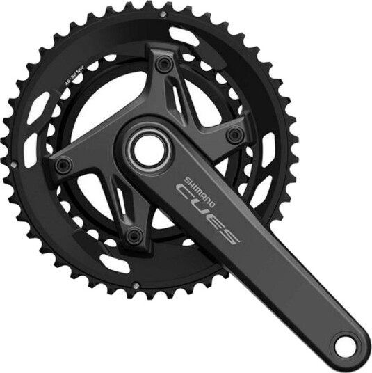 Shimano Cues FC-U6030-2 kranksett dobbelt road 34/50T 9/10 speed 170mm Shimano Cues FC-U6030-2 kranksett dobbelt road 34/50T 9/10 speed 170mm