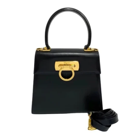 Salvatore Ferragamo Dame Svart