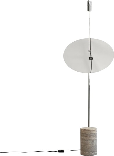 101 Gulvlampe Moon Krom