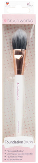 Brushworks White & Gold Foundation Brush Brushworks White & Gold Foundation Brush