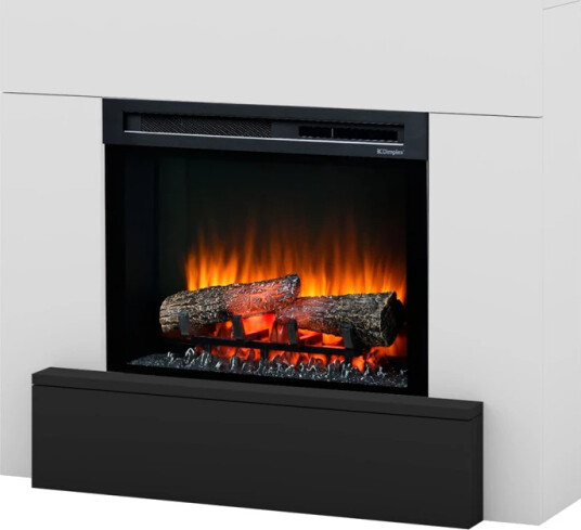 Dimplex Vigor Klassisk Elektrisk Peis Hvit