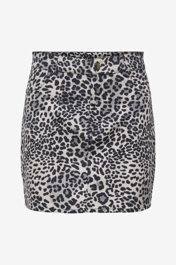 JDY - Skjørt jdyRay MW Mini Skirt Pnt - Grå