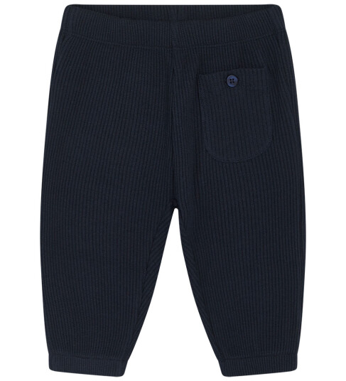 Hust And Claire Bukser Rib Bra Navy 62 Bukser bomull Blå