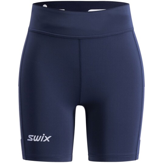Swix Women's Pace High Waist Half Tights Dark Navy XL