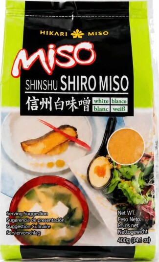 Shinshu Shiro Miso Hvit Misopasta Hikari 400 gram Japan