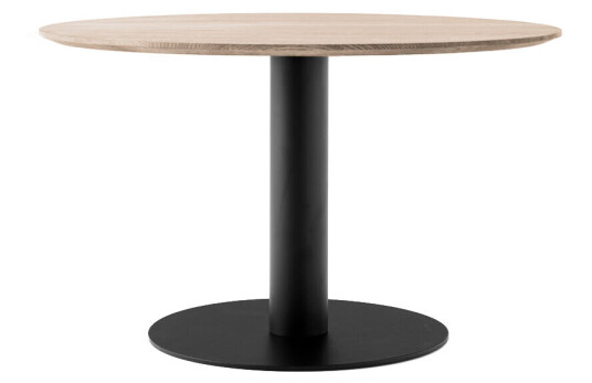 &Tradition In Between SK12 spisebord eik hvitoljet, matt sort metallstativ