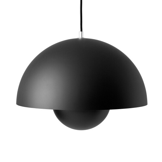 &Tradition Flowerpot VP7 Flowerpot VP7 Matt Black &Tradition Flowerpot VP7 Flowerpot VP7 Matt Black