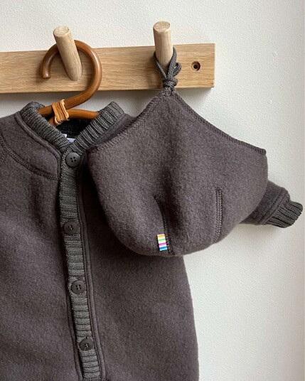 Joha Babylue I Tykk Ullfleece - 100% Merino - Mørk Brun