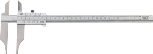 Format Verkstadsskjutmått 300x90mm Med Spetsar, Parallaxfri Avläsning