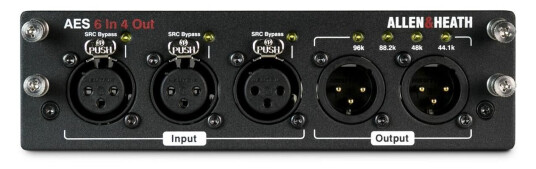 Allen & Heath A&h; Aes3 Card 6 In 4 Out Allen & Heath A&h; Aes3 Card 6 In 4 Out