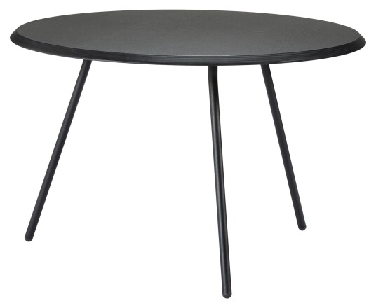 Woud Soround Sofabord Ø75x49 - Sort ask Woud Soround Sofabord Ø75x49 - Sort ask