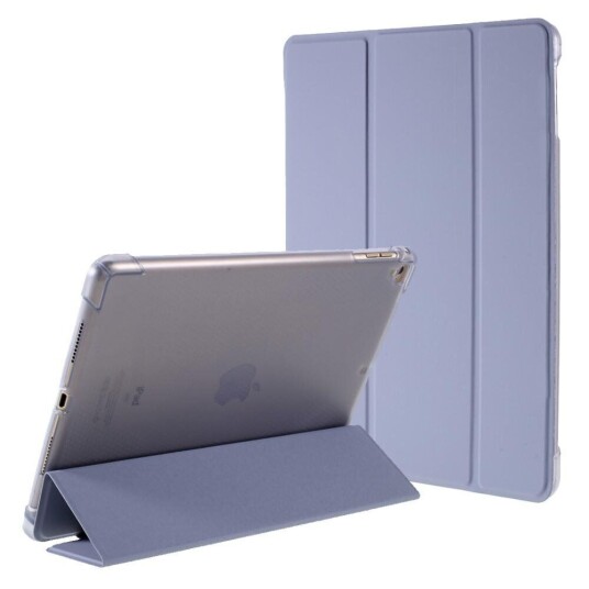 INCOVER iPad 9.7 (2018-2017) / iPad Air / iPad Air 2 Tri-Fold Flip Deksel m. Fleksibel Bakside - Lilla