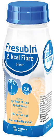 Fresubin 2kcal Fibre næringsdrikk , 4x200 ml Fresubin 2kcal Fibre næringsdrikk , 4x200 ml