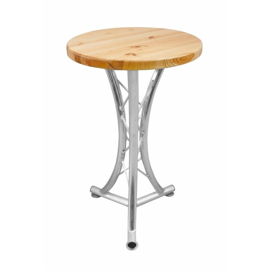 Alutruss Bistro Table, Curved