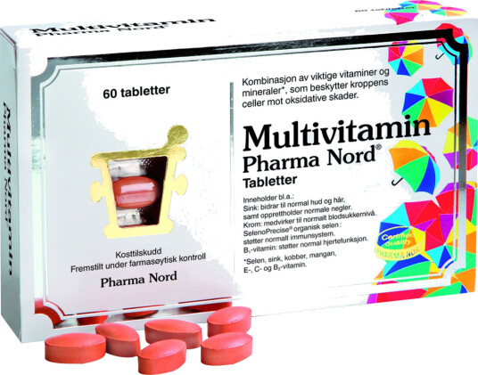Pharma Nord Multivitamin 60 tabletter