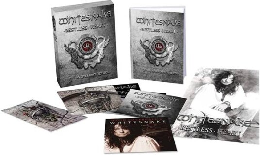 Whitesnake Restless Heart 2021 Remix Super Deluxe Limited Edition 4CD + DVD