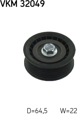 Løpehjul, vifterem SKF VKM 32049