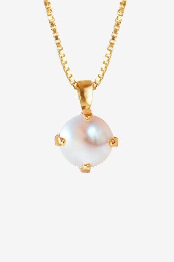Caroline Svedbom   Halskjede Classic Petite Necklace Gold   Gull