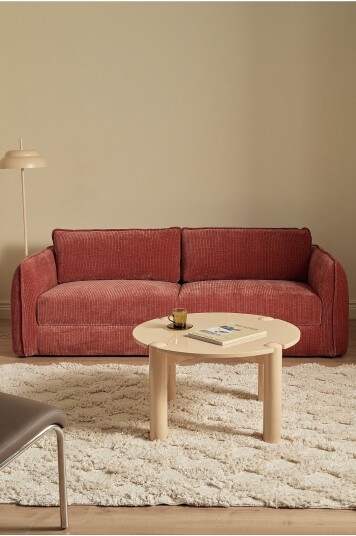 Ellos Home Sofa Lindina 3 seters Brun Ellos Home Sofa Lindina 3 seters Brun