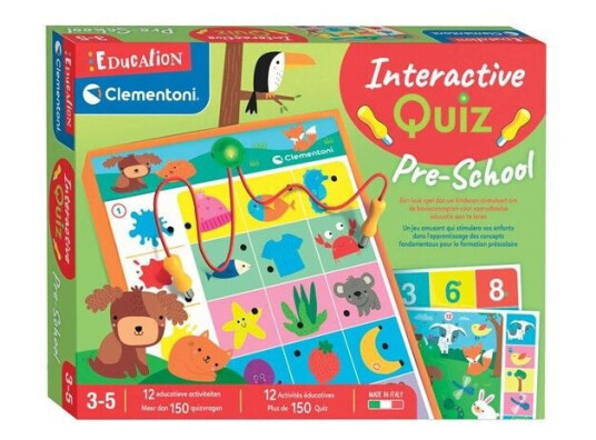 Clementoni Education - Interactive Quiz Pre-school Learning Game