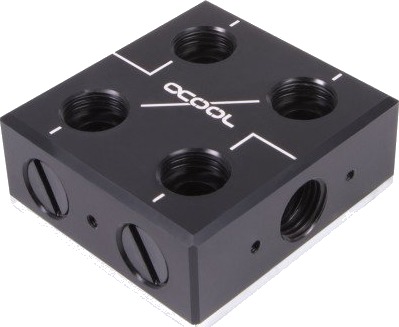 Alphacool 12993 vannblokk acetal/nikkel sort 12993 Alphacool 12993 vannblokk acetal/nikkel sort 12993