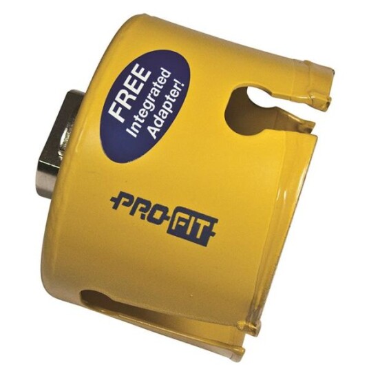 Pro-Fit 105 mm Hullsag for Gips og Tre med Hardmetallskjær