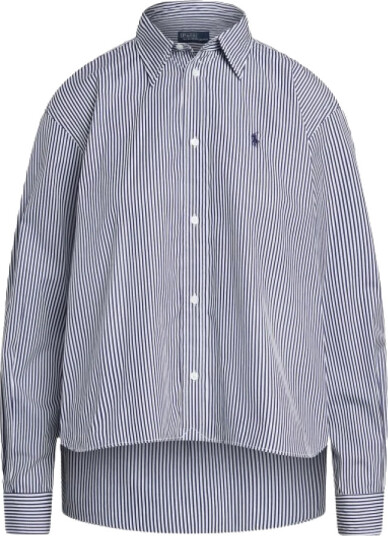 Polo Ralph Lauren Dame Bluser & Skjorter Blå L,