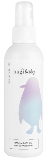 Hagi Baby Natural Body Oil With Poppy Seed Oil 150 ml Hagi Baby Natural Body Oil With Poppy Seed Oil 150 ml
