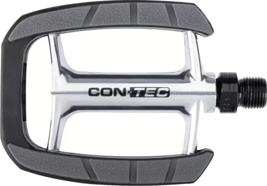 CONTEC 1Boot pedaler aluminium sort/sølv