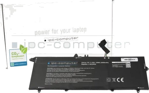 Lenovo Batteri Til Bærbar Pc Litiumion 3-Cellers 57 Wh 5B10W51840
