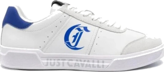 Just Cavalli Herre Sko Hvit 41 EU,