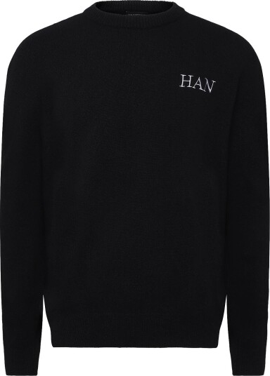 HAN Kjøbenhavn Relaxed Knit Sweater BLACK S