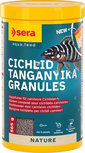 Sera Granured Nature ciklidefôr 1000 ml
