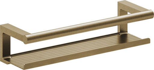 kosmisk dusjsåpeskål brushed gold 35x11.5x8.5 cm