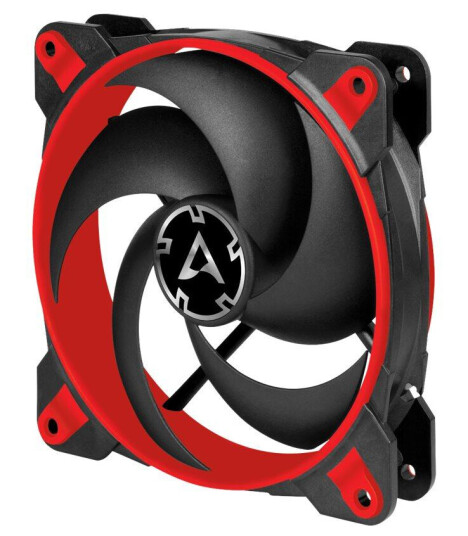 Arctic BioniX P120 120mm Kabinettvifte Svart/Rød - Lav Støy Arctic BioniX P120 120mm Kabinettvifte Svart/Rød - Lav Støy
