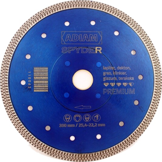Adiam Kappskive Spyder Diamant 125 mm Adiam Kappskive Spyder Diamant 125 mm