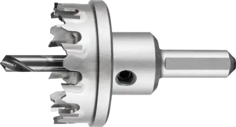 Pferd Tc Hole Cutter Flat Version 8 Mm, Shank Dia. 10 Mm, 4,2 Cm