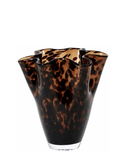 Broste Copenhagen Liva Vase Brown H 19CM