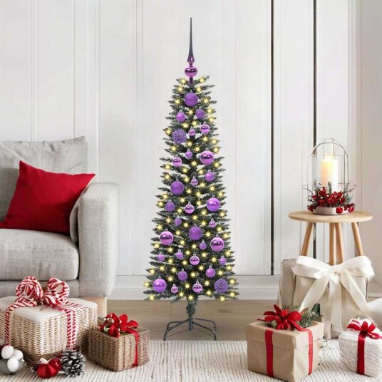  Kunstig juletre grønn 40,5 x 40,5 x 120 cm PVC og plast og stål