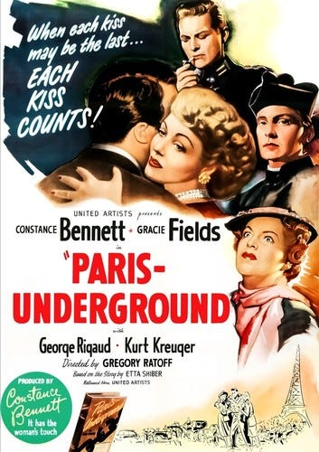 Paris Underground DVD Paris Underground DVD