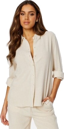SELECTED FEMME Viva LS Shirt Sandshell 44 SELECTED FEMME Viva LS Shirt Sandshell 44