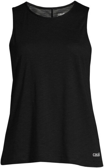 Casall Soft Texture Tank Dame Black 40 Casall Soft Texture Tank Dame Black 40