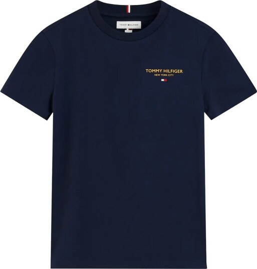 Tommy Hilfiger Essential Logo Tee Ss Navy 128 Tommy Hilfiger Essential Logo Tee Ss Navy 128